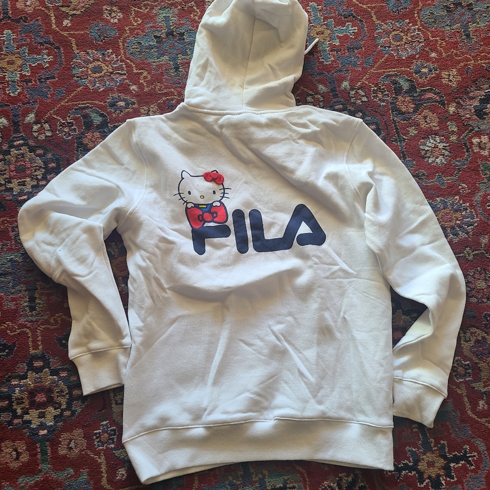 Hello Kitty Fila hoodie NWT